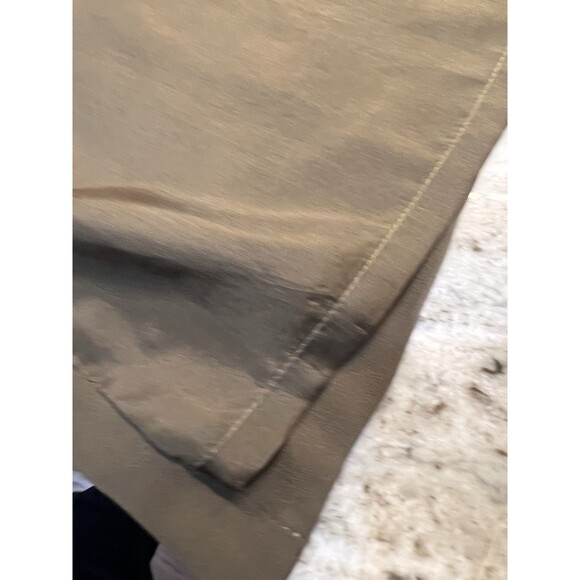 Sue Wong 100% Silk Olive Green Embroidered Flowers Kimono Duster Tunic Lined - Picture 13 of 13